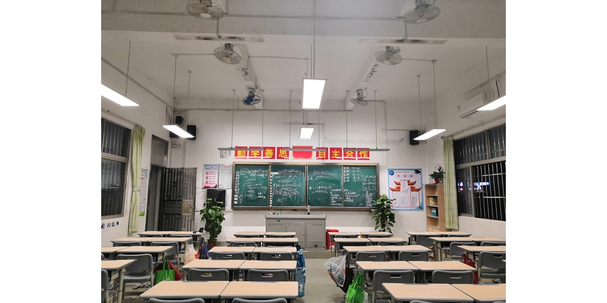 案例｜呵護(hù)學(xué)生視力，共筑光明未來——容桂文華中學(xué)教室照明改造
